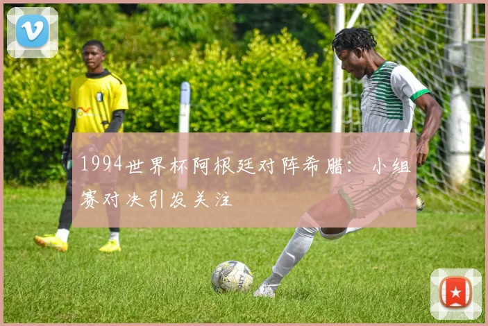 1994世界杯阿根廷对阵希腊：小组赛对决引发关注